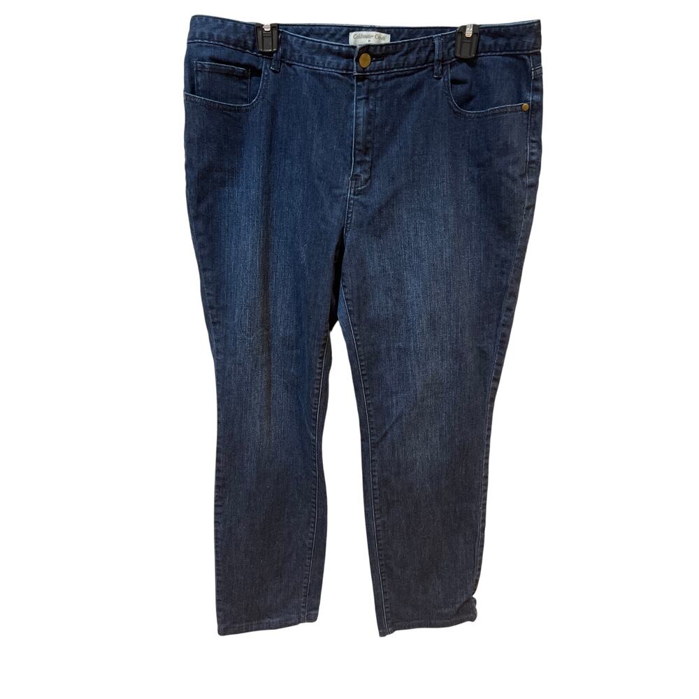 Coldwater Creek Women’s Size 16 Straight-Leg Jeans · 98%Cotton/2%Spandex Stretch